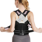 Shoulder Back Posture Corrector Support Belt with Adjustable Lumbar and Stretcher Training