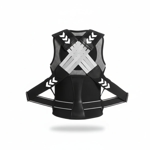 Shoulder Back Posture Corrector – Adjustable Lumbar Support Belt with Back Stretcher Training