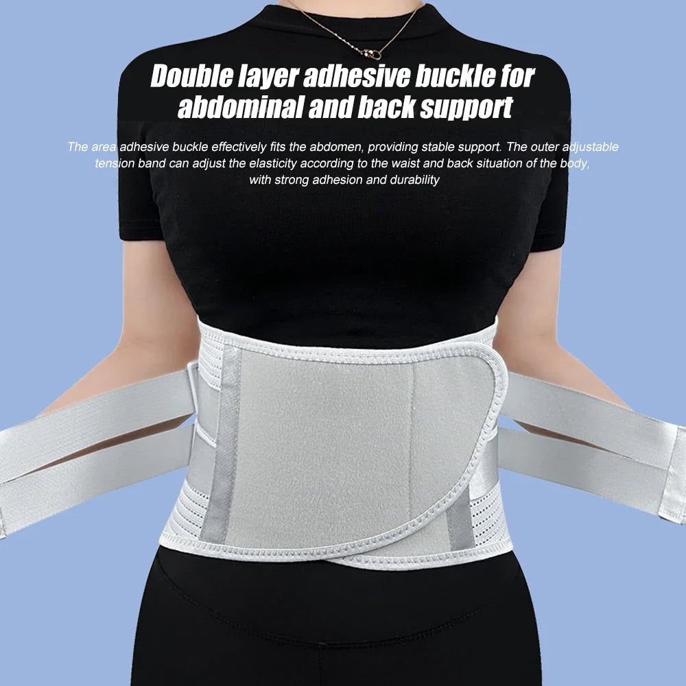 5-Support Ergonomic Back Brace – Lumbar Belt for Herniated Disc & Sciatica