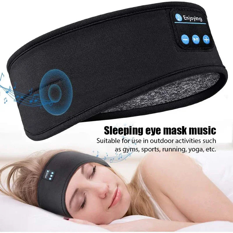 Wireless Bluetooth Sports Sleep Headband Headphones