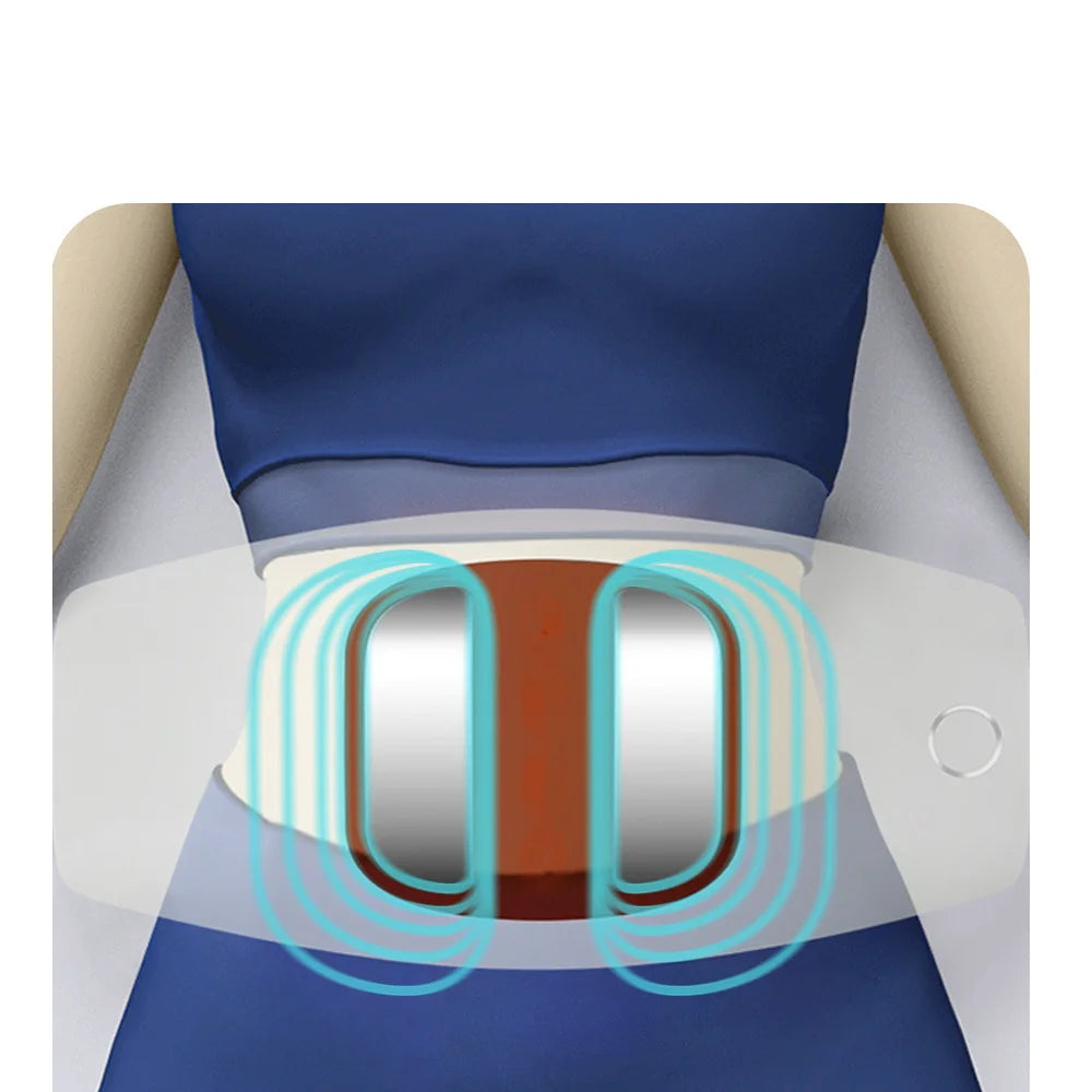 Inflatable Lumbar Traction Massager – Back Stretcher with Vibration