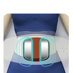 Inflatable Lumbar Traction Massager – Back Stretcher with Vibration