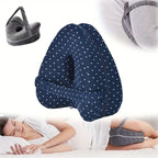 Memory Foam Leg & Knee Support Pillow – Orthopedic Side Sleeper Pillow for Sciatica, Back & Hip Relief