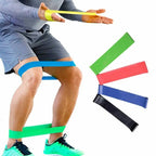 TPE Yoga Resistance Bands – Colorful Elastic Bands for Home Fitness, Pilates & Strength Training
