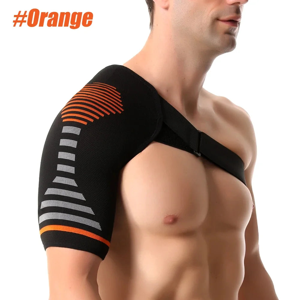 Compression Shoulder Brace with PowerKnit – Rotator Cuff Support