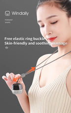 HEALTENCE Hanging Neck Massager – EMS TENS & Hot Compress