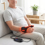 Electric Heating Wrist Massager – Vibration & Hot Compress Brace