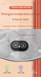 HEALTENCE Electric Heating Shoulder & Neck Pad – 3-Gear Thermal Vibration Massager