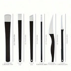 4/5/6pcs Stainless Steel Ingrown Toenail Set, Pedicure Foot Care Kit For Hard Skin Callus Removal, Pedicure Callus Shaver Tools