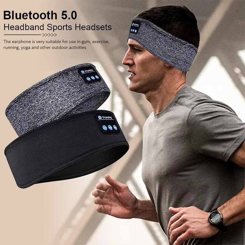 Wireless Bluetooth Sports Sleep Headband Headphones