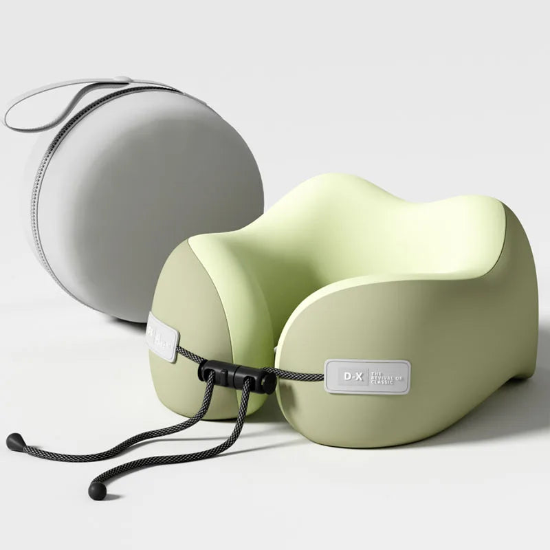 Memory Foam Travel Neck Pillow – U-Shaped Cervical Support