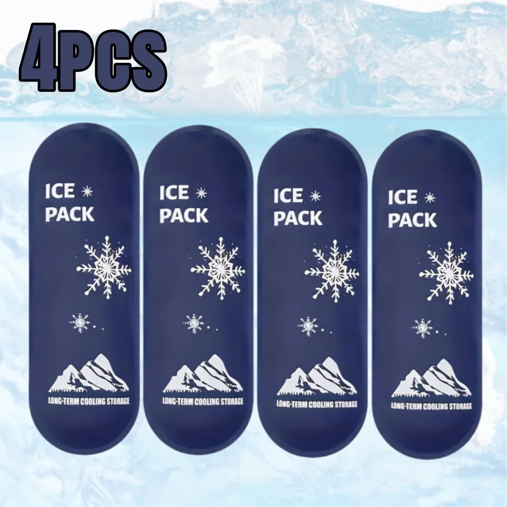 1/6pcs Portable Cooling Ice Bags with Insulin Container Gel Ice Bag Travel Set for Diabetic Outdoor Use Ice Cooler Pack Storage