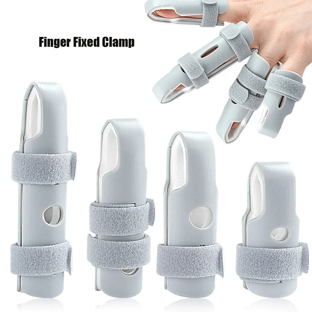 Finger Splint Support Sleeve – Fixed Stabilizer for All Five Fingers