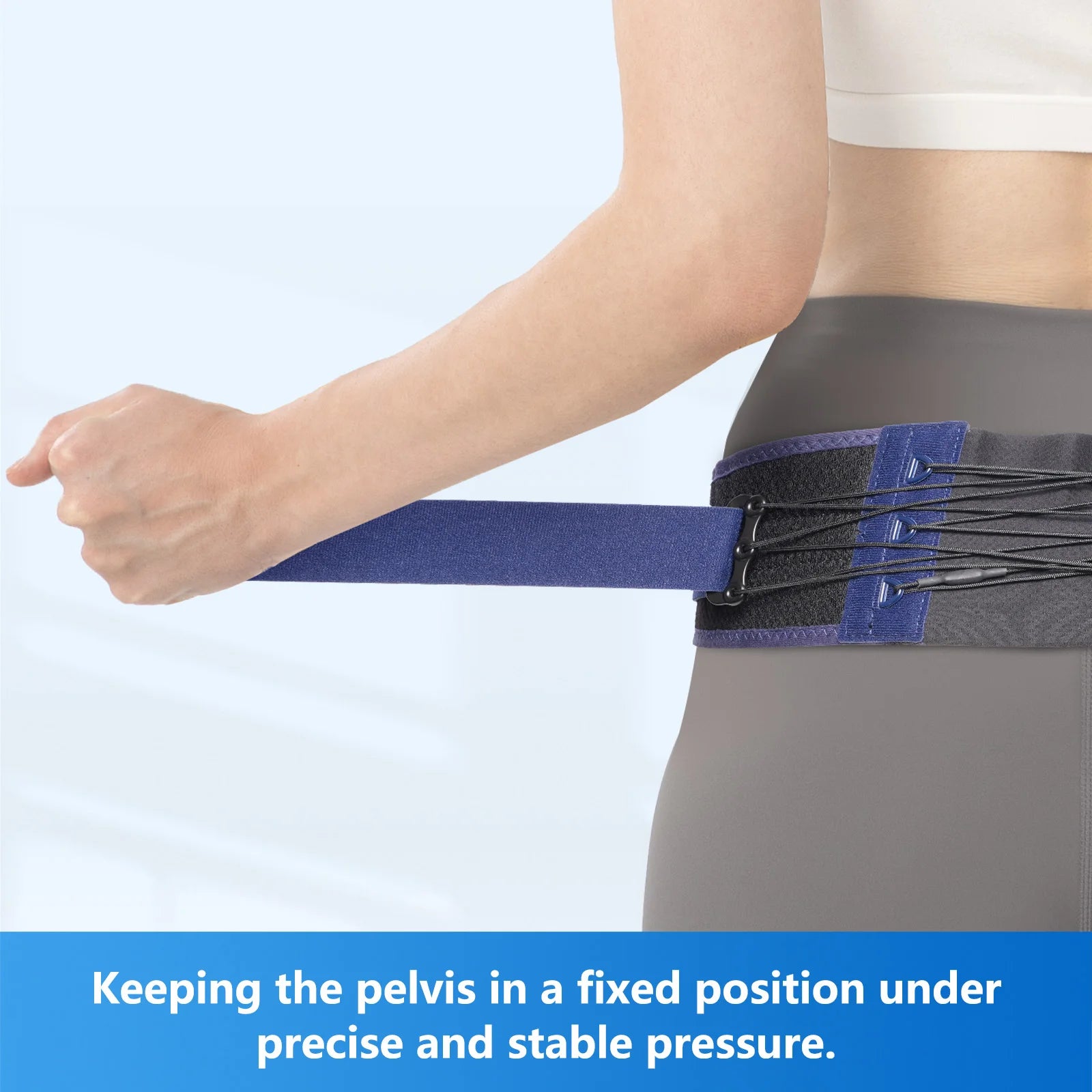 Sacroiliac SI Joint Hip Belt – Pelvic Support for Sciatica & Joint Pain Relief