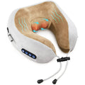HEALTENCE 3D Shiatsu Neck Massager – U-Shaped Vibrating Pillow