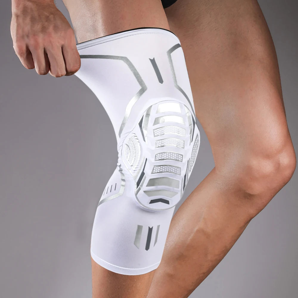 Shock-Absorbing Compression Knee Sleeve – Padded Sports Brace