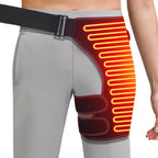 Full-Wrap Hip Heating Massager Brace – Sciatica & Buttock Relief, USB