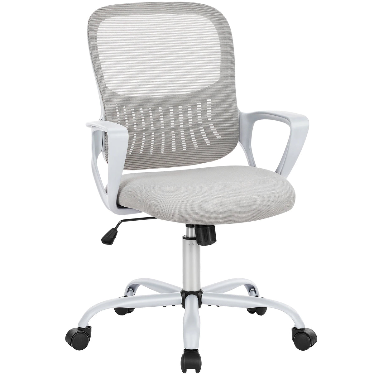 JHK Ergonomic Mesh Office Chair – Adjustable Height Rolling Swivel Gaming Chair with Wheels for Home & Work