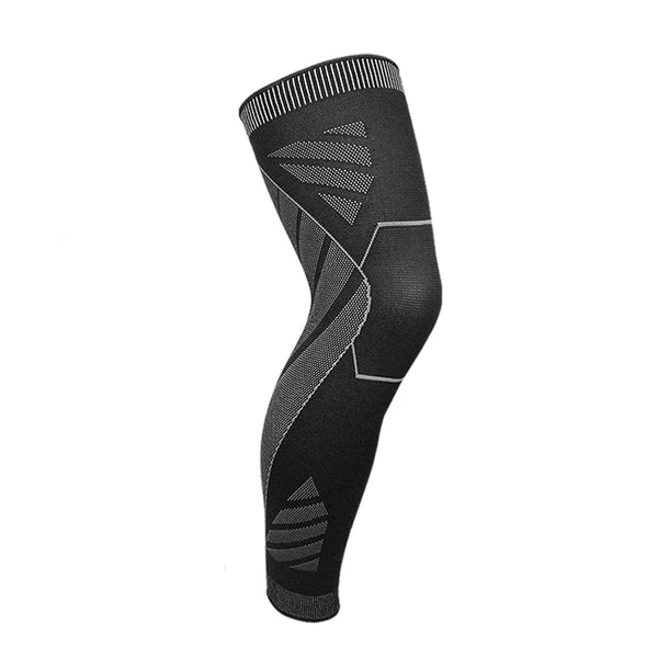 Full Leg Compression Sleeves – Long Knee Brace & Thigh-to-Calf Support