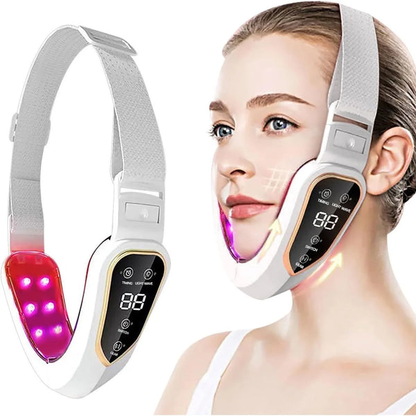 Electric Facial Lifting Massager – 12-Gear V-Line Face Slimming Vibration Beauty Tool