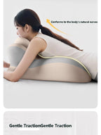 Wedge Memory Foam Pillow – Ergonomic Neck & Back Support