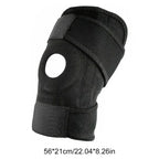 Knee Brace Knee Pain Relief Support Brace with Side Stabilizers with Adjustable Buckle Joint Pain Arthritis Relief For Men Women