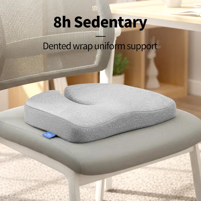 Tailbone Sciatica Back Pain Relief Comfort Office Chair Car Seat Cushion Non-Slip Orthopedic Memory Foam Coccyx Cushion