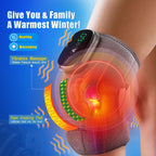 Electric Knee Pad Massager – Fast Heating Vibration with 5000mAh Battery for Knee, Shoulder & Elbow Joint Relief