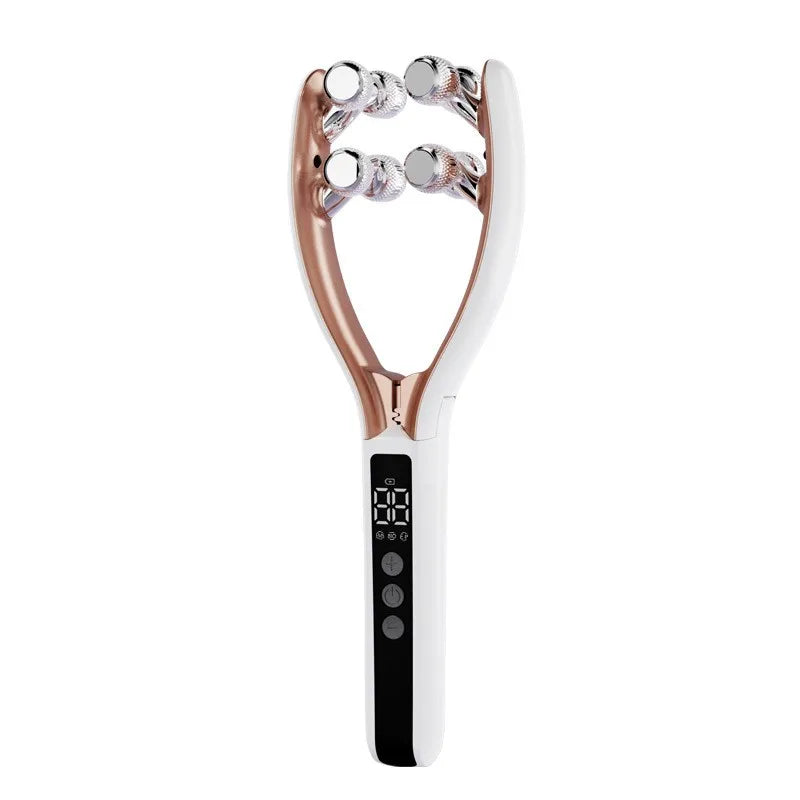 RF EMS Micro-Current Face Roller – V-Face Slimming, Firming & Lifting Facial Massage Instrument