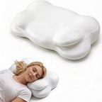 Ergonomic Memory Foam Cloud Pillow – Adjustable Loft Cervical Neck Pain Relief for All Sleepers