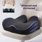 Thickened Memory Foam Seat Cushion – Heavy-Duty Chair Pad for Lower Back Relief
