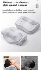 HEALTENCE Electric Shiatsu Neck Massage Pillow – Hot Compress Massager