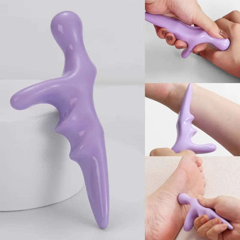 Handheld Acupressure Trigger Point Massager – Manual Thumb Press Tool for Whole Body Fatigue & Muscle Relaxation