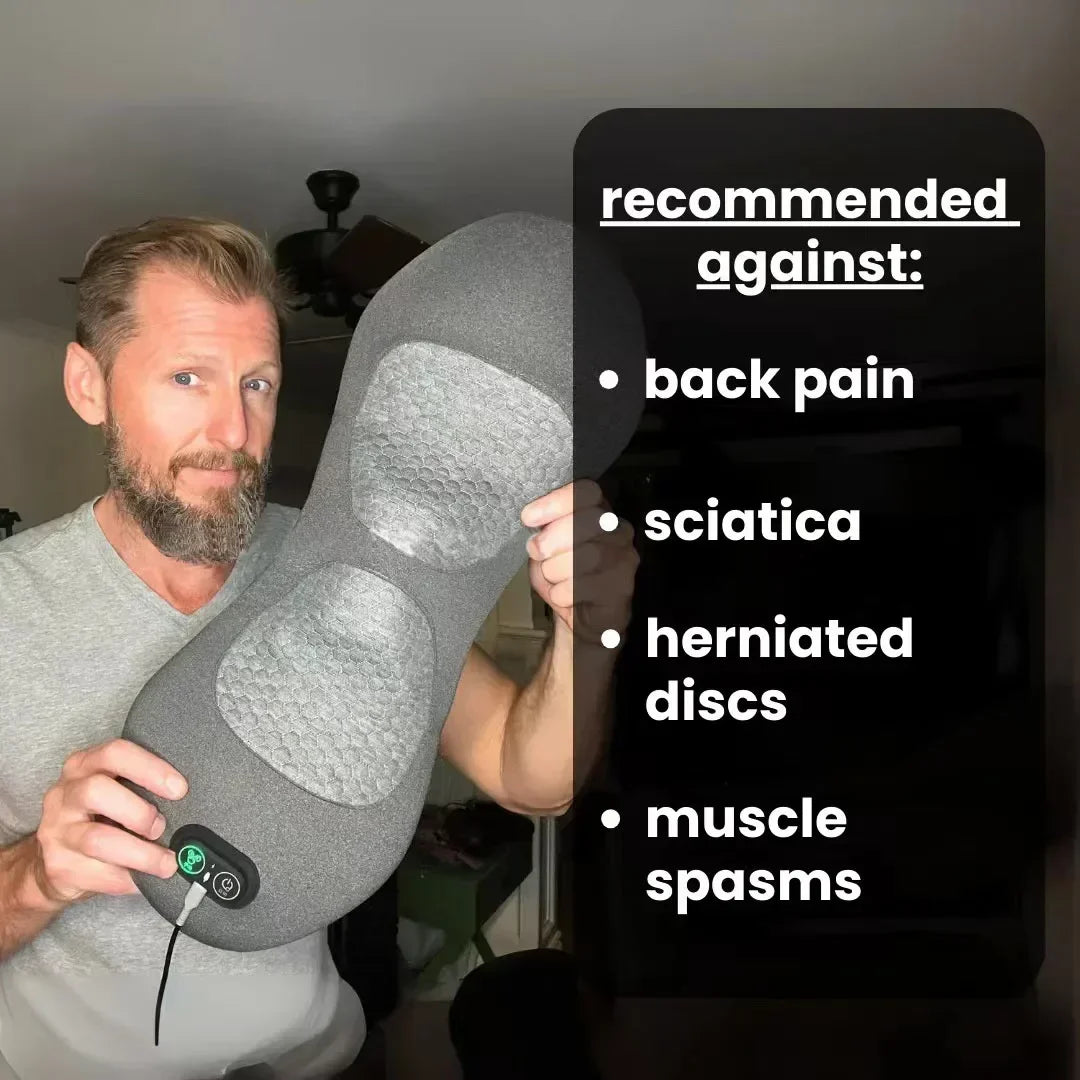 Okayso 3-in-1 Shiatsu Back Massager – Deep Tissue Relief for Shoulder, Lower Back & Waist