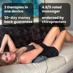 Okayso 3-in-1 Shiatsu Back Massager – Deep Tissue Relief for Shoulder, Lower Back & Waist