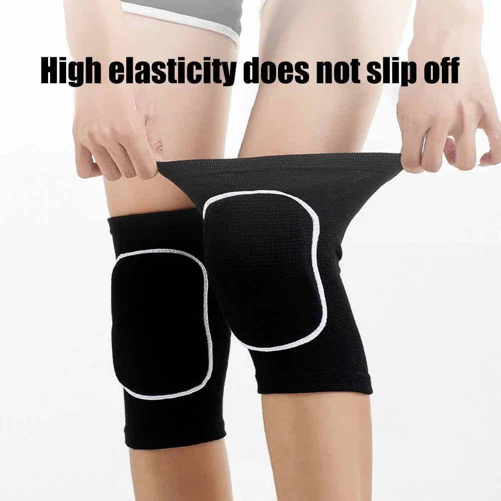 Sports Knee Pads for MPadded Sports Knee Pads – Elastic Compression Knee Cushion for Dance, Volleyball & Yogaen, Women & Kids – Protective Knee Brace for Dance, Yoga, Volleyball, Football, Running & Tennis
