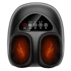 Electric Shiatsu Foot Massager with Heat – Deep Kneading & Air Compression for Foot Wellness (Fits Size 13)