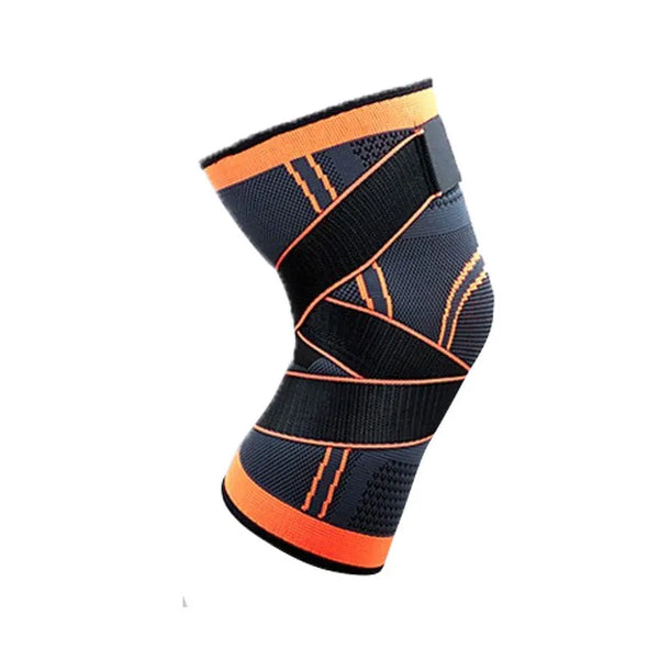 High-Elastic Compression Knee Brace – Adjustable Strap Joint Support for Weightlifting & Fitness