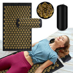 Acupressure Yoga Mat – Kuznetsov’s Applicator Spike Cushion for Body, Neck, Foot & Pilates Massage
