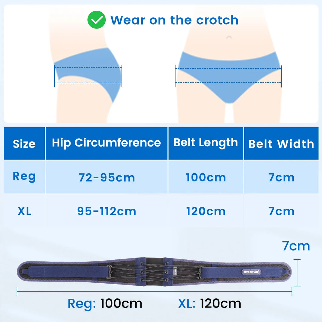 Sacroiliac SI Joint Hip Belt – Pelvic Support for Sciatica & Joint Pain Relief