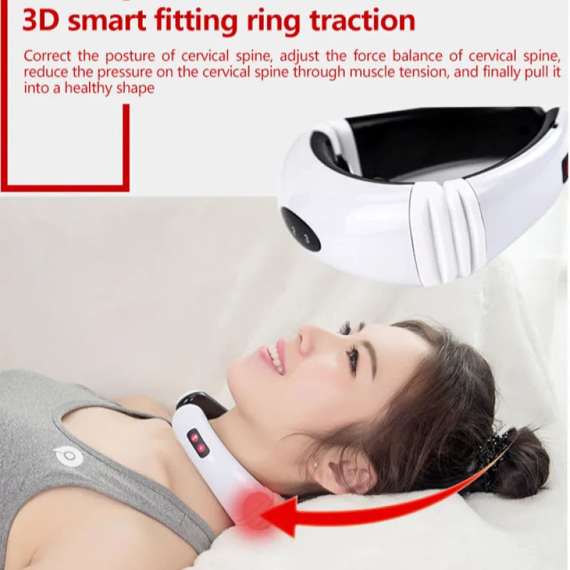 Pulse Cervical Spine Neck & Shoulder Massager – Physiotherapy Pulse Massage Instrument