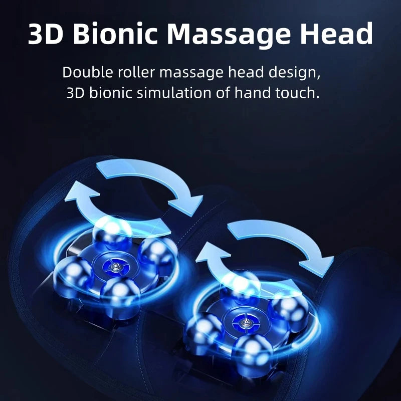 Smart Electric Heated Foot & Calf Massager – Deep Tissue Kneading Device for Leg & Muscle Relaxation