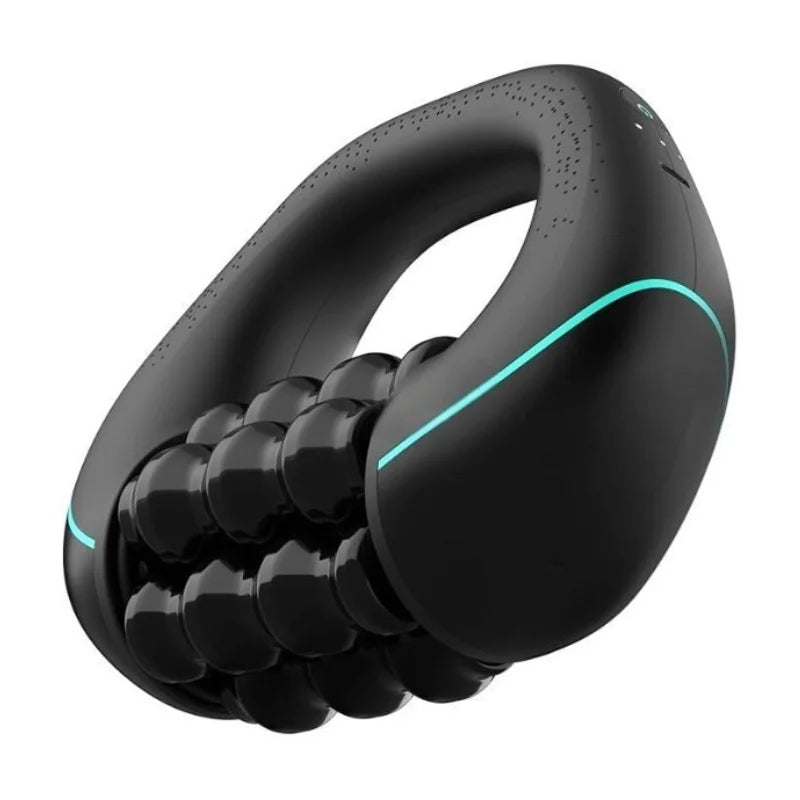 Mini Rolling Percussive Massager – 3-Speed Rechargeable Deep Tissue & Muscle Recovery Device