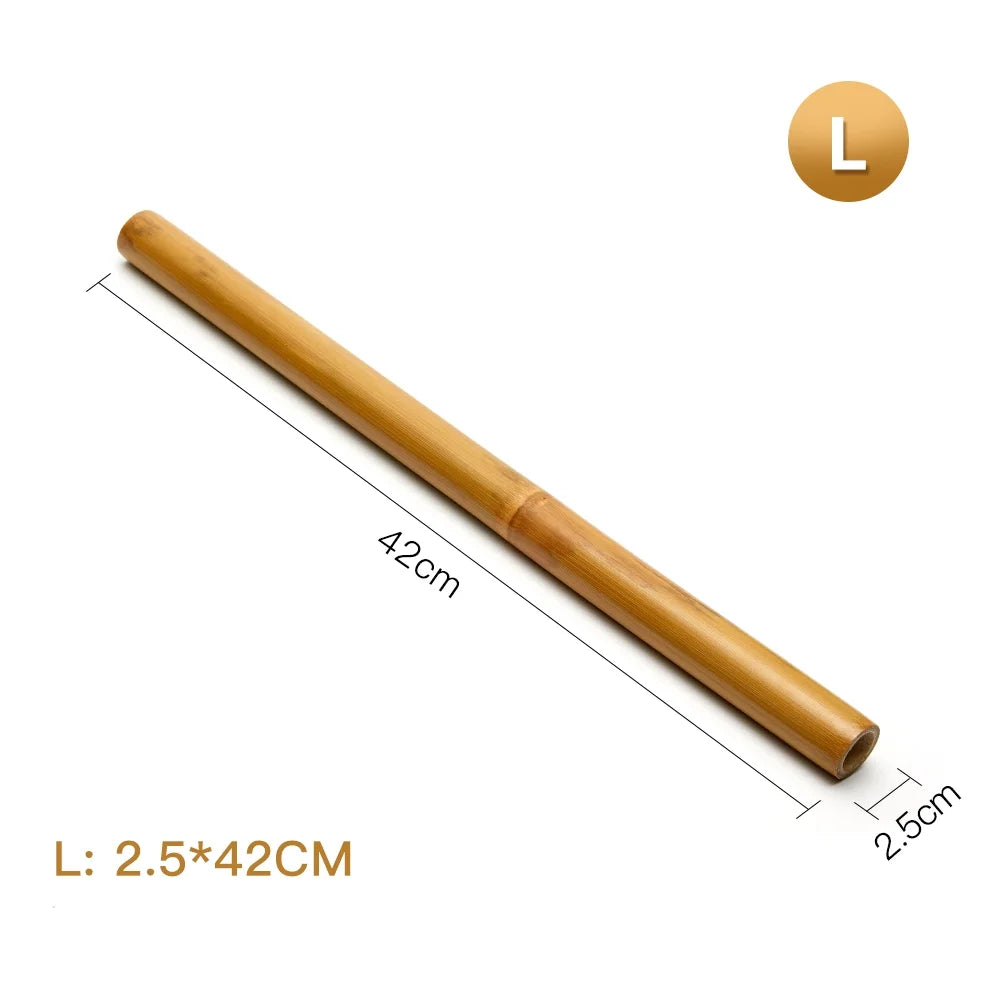 Natural Bamboo Massage Sticks Wood Therapy Maderoterapia SAP Scraping Stick Cellulite Gua Sha Massage Muscle Pain Relief Relax