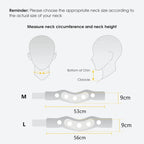 Ice Silk Cervical Collar Neck Brace – Breathable Foam Traction Support