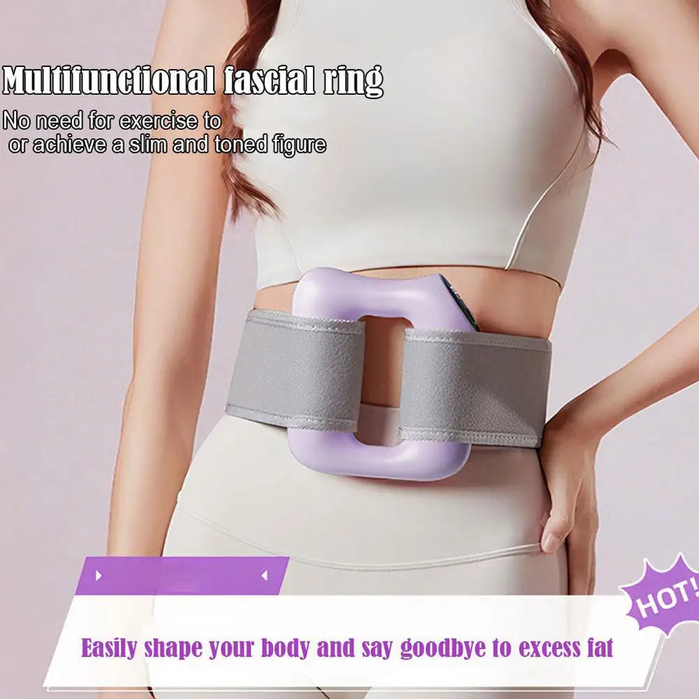 Multifunctional Full-Body Fascia Ring with Belt – Fat Burning, Body Shaping & Weight Loss Massage Instrument