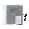1PC Electric Heated Mat Winter Breathable Comfort Seat Heater Portable USB 4 Adjustable Heated Seat Mat with Controller 37x35cm