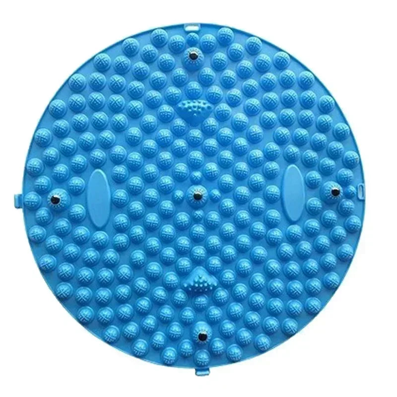 Foot Yoga Acupressure Board Mat – Round Exercise Mat for Muscle Relaxation & Acupuncture Physiotherapy