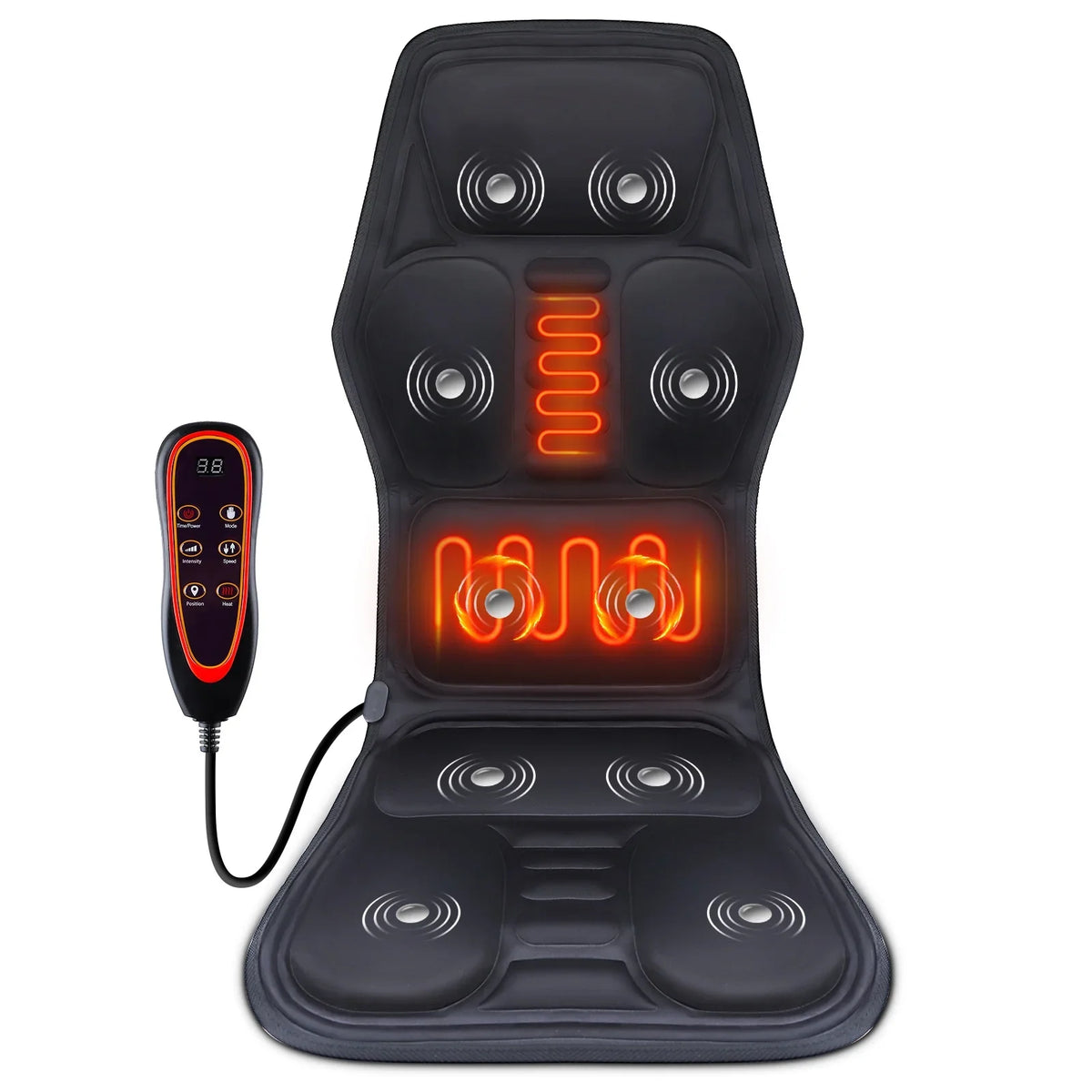 Infrared Massage Chair Cushion – Heating Vibration Mat