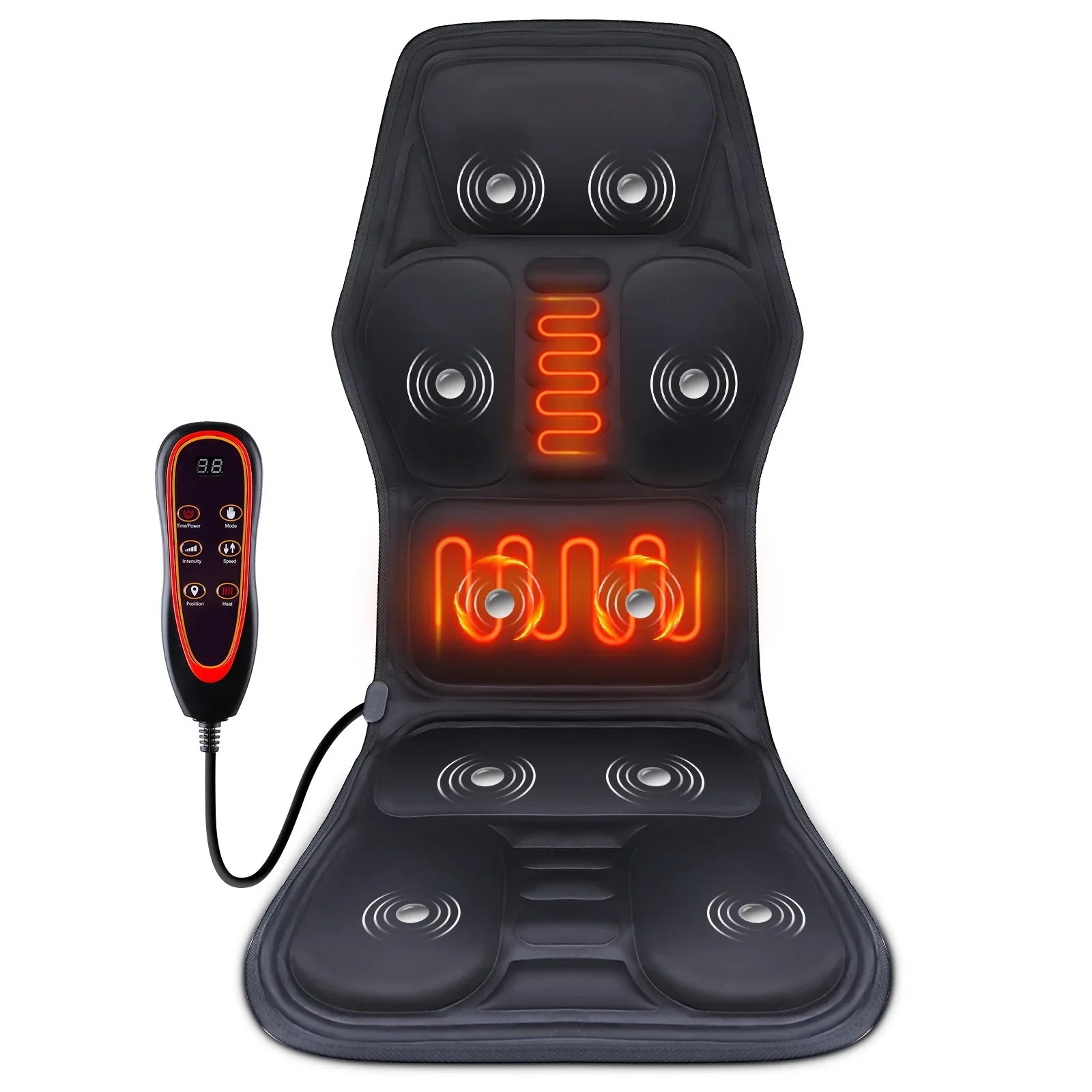 Infrared Massage Chair Cushion – Heating Vibration Mat